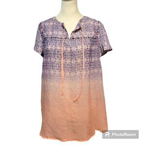 Lee Short Sleeve Top Women's Size Medium